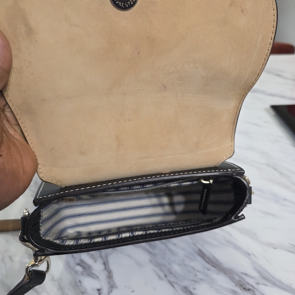 Dooney & Bourke Black Leather Crossbody Bag - Picture 8 of 14